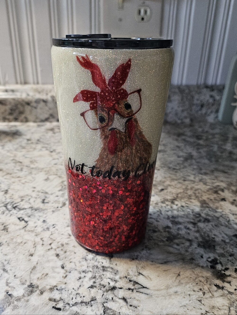 20 Ounce Chicken Insulated Tumbler